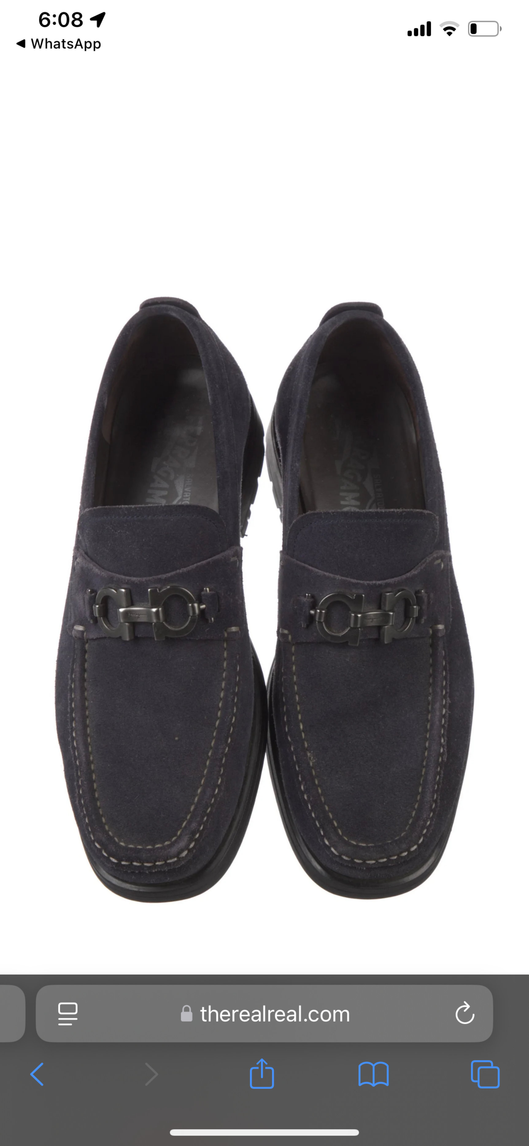 zapatos para hombre - Salvatore Ferragamo size: 9 US (ORIGINALES) 0