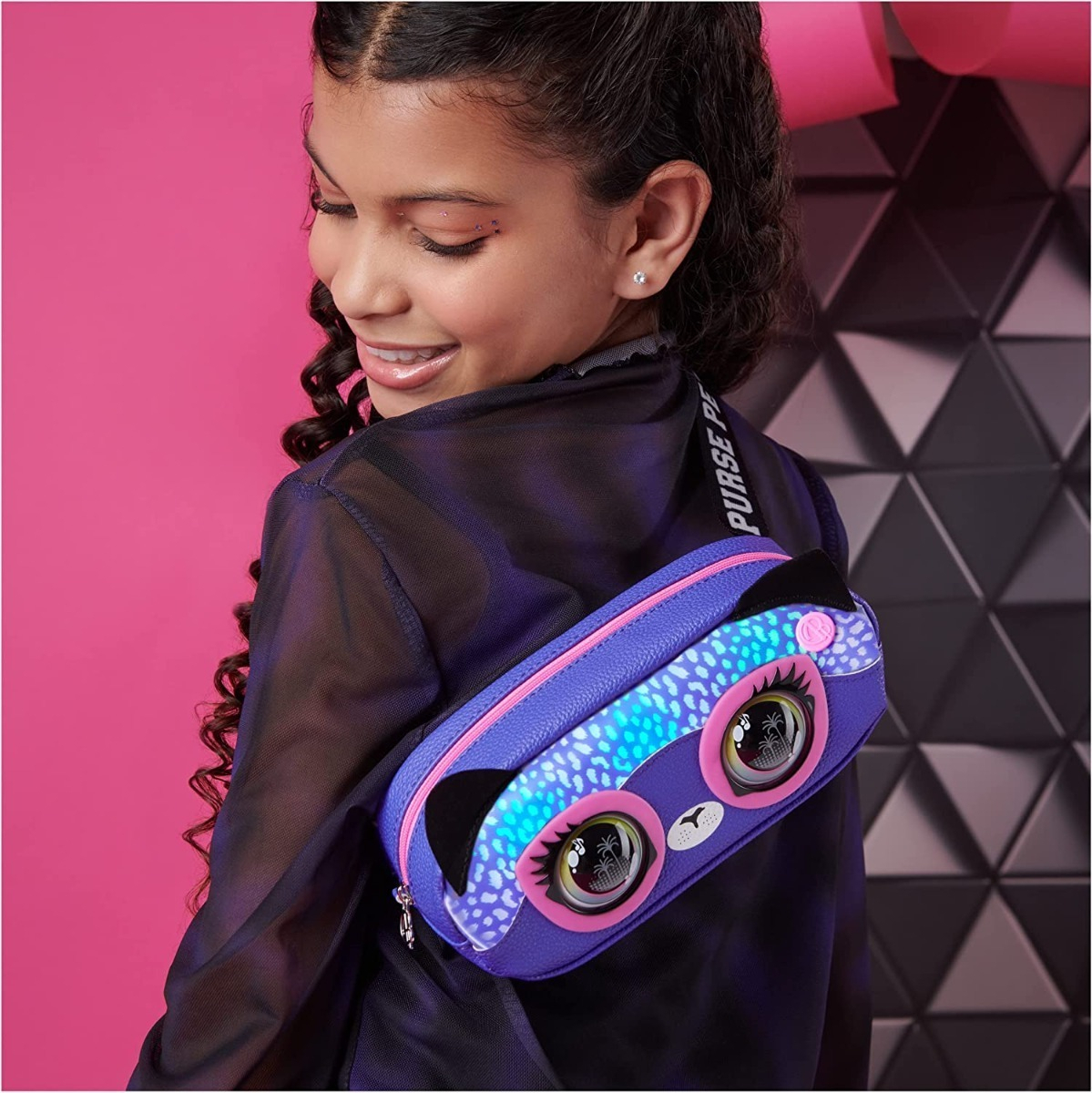 carteras y maletas - Riñonera Canguro Purse Bolso Interactivo Sonidos Luces Niñas 1