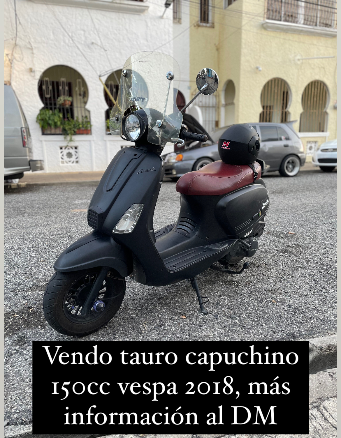 motores y pasolas - Tauro capuchino 2018 estilo vespa 