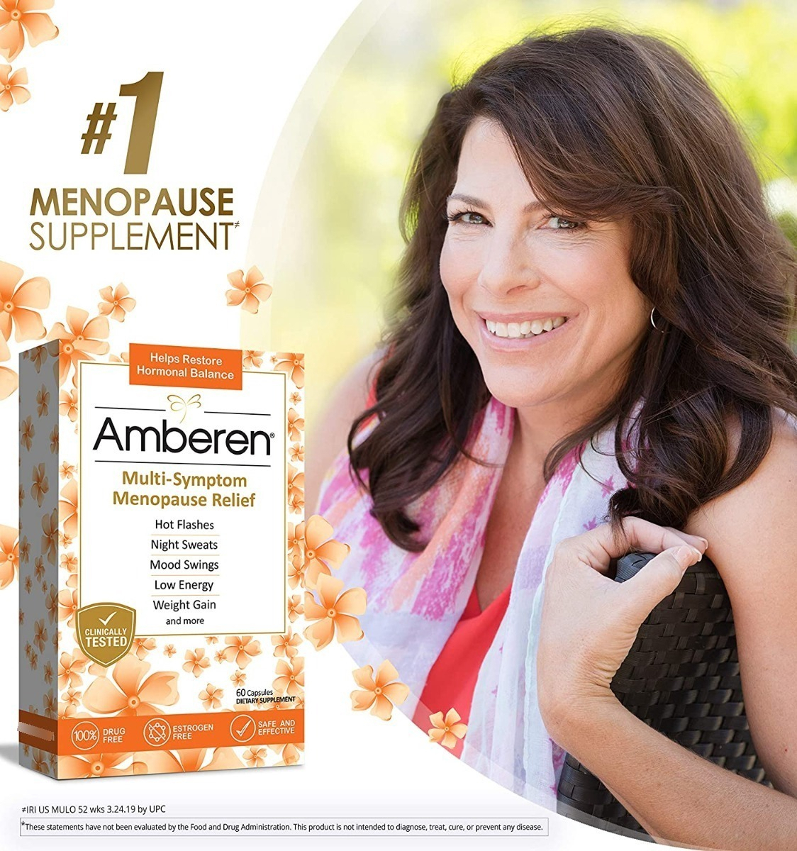 Salud y Equipamiento Médico - Amberen Alivio De La Menopausia Equilibrio Hormonal, 120 Cap 3