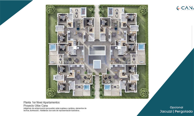 apartamentos - Ventas de apartamentos en punta cana 28meses para entrega 4