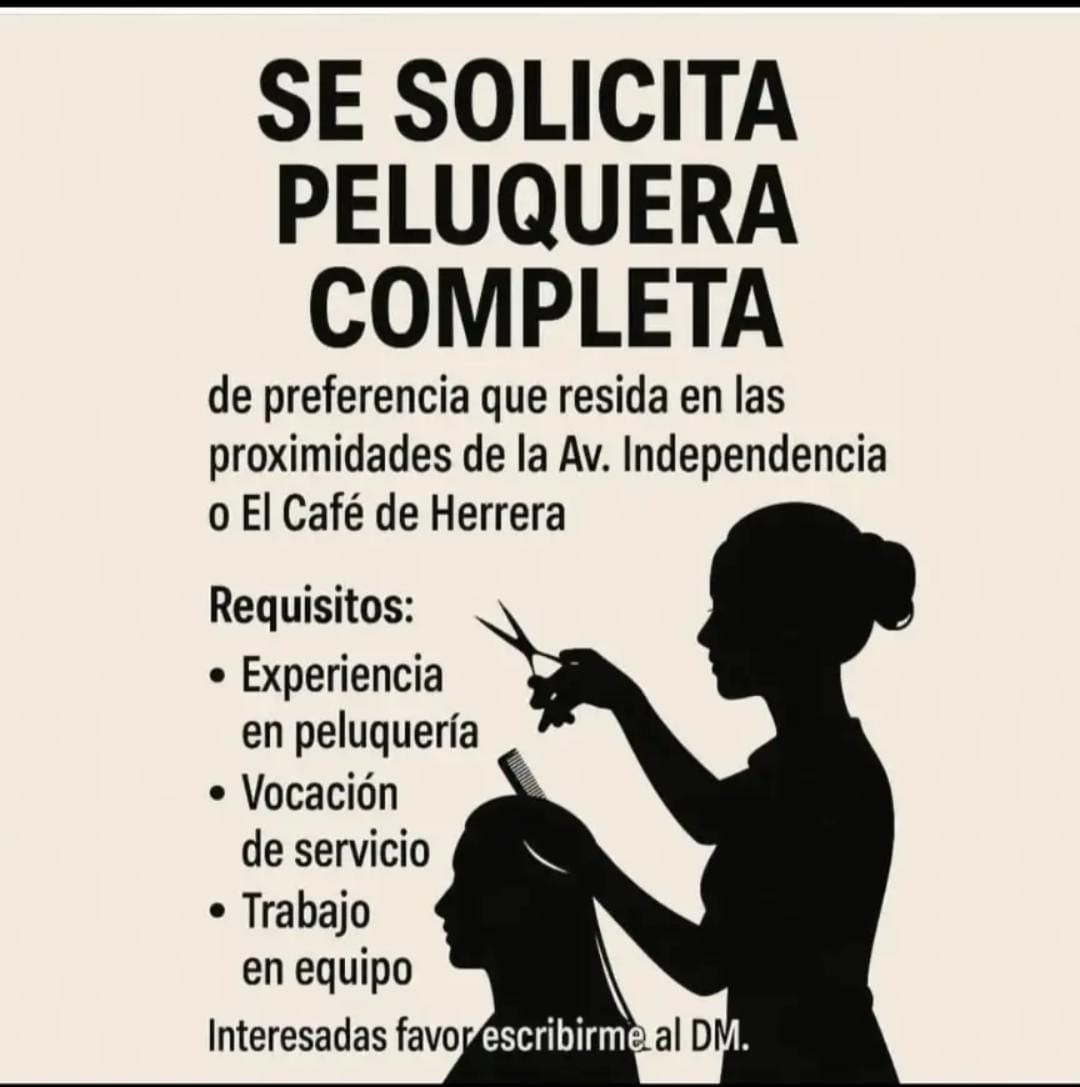 empleos disponibles - Se busca Peluquera completa 