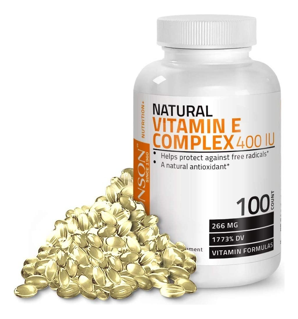 Salud y Equipamiento Médico - Vitamina E 100cap Bronson - Unidad - Unidad A $2107