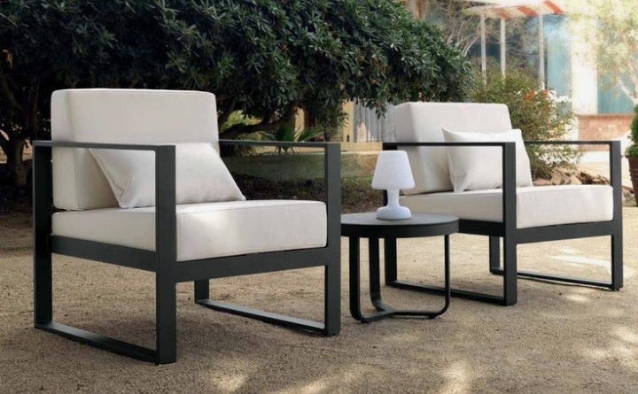 muebles y colchones - MUEBLES DE EXTERIOR EN HIERRO GALVANIZADO  8