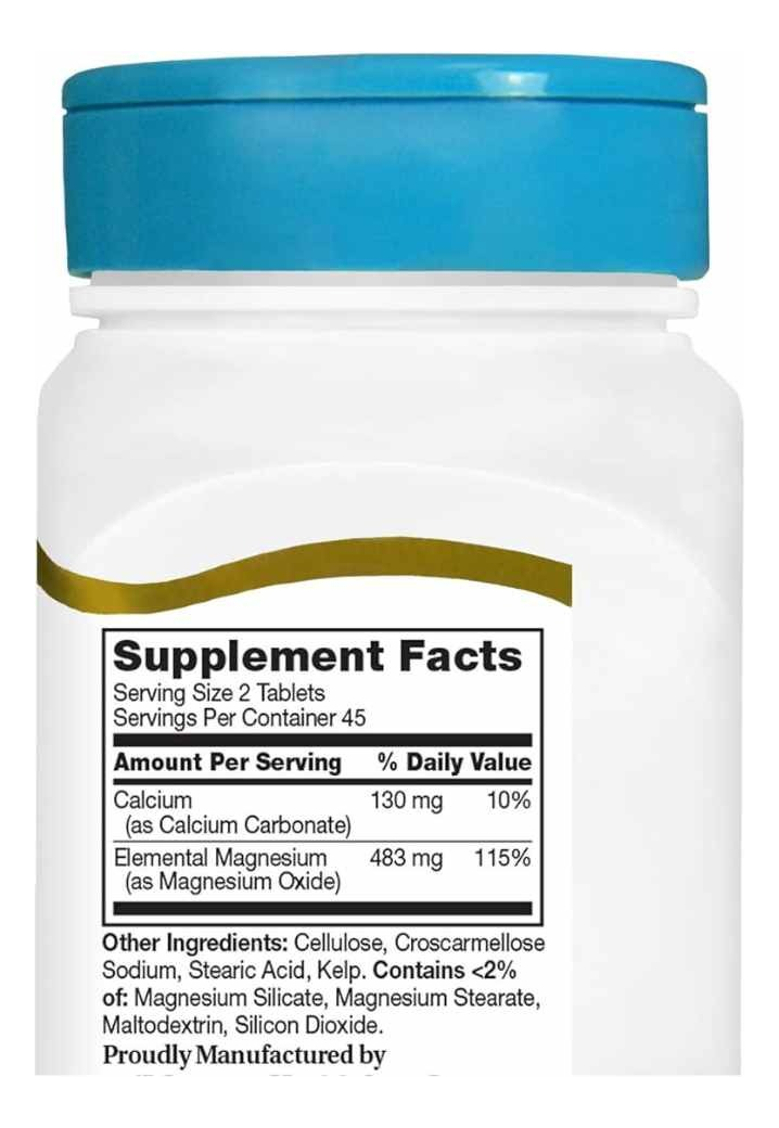 Salud y Equipamiento Médico - Mgo 400 Mg Oxido Magnesio 90 Tb - - Unidad A $1699 1
