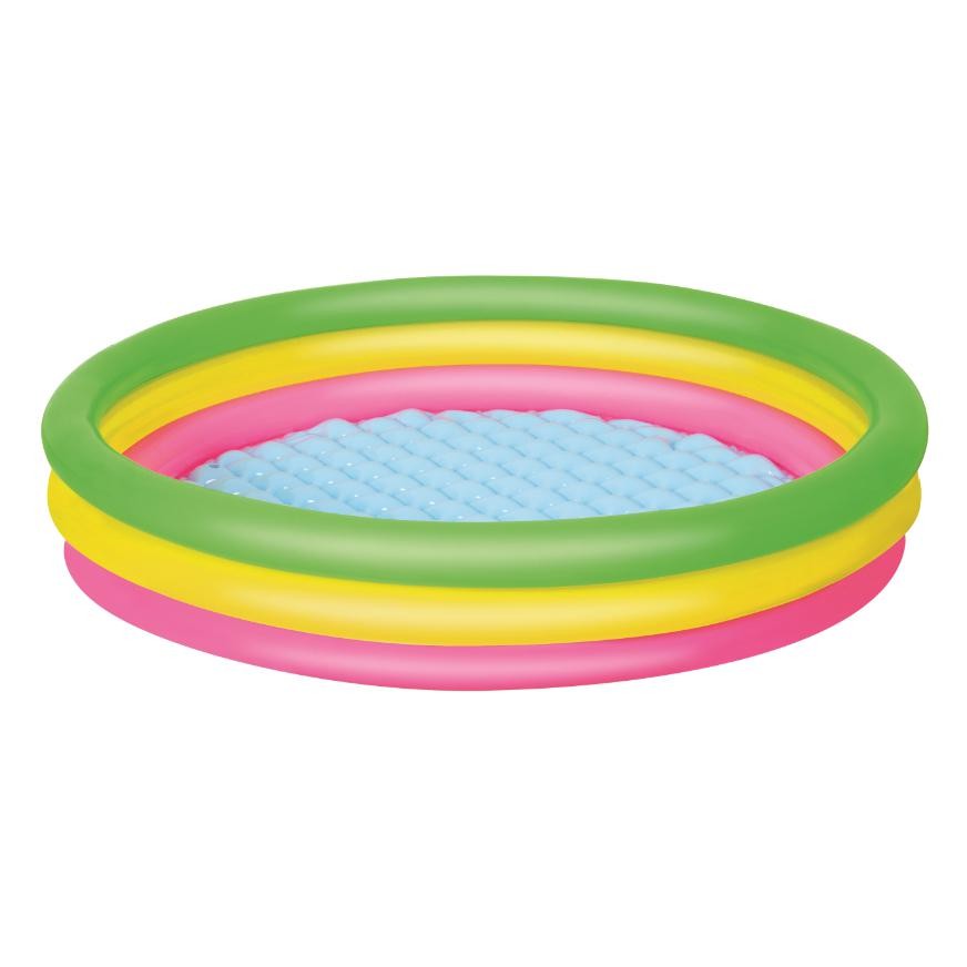 herramientas, jardines y exterior - PISCINA 3 ANILLOS DE COLORES BESTWAY 1.52M X 30CM 0