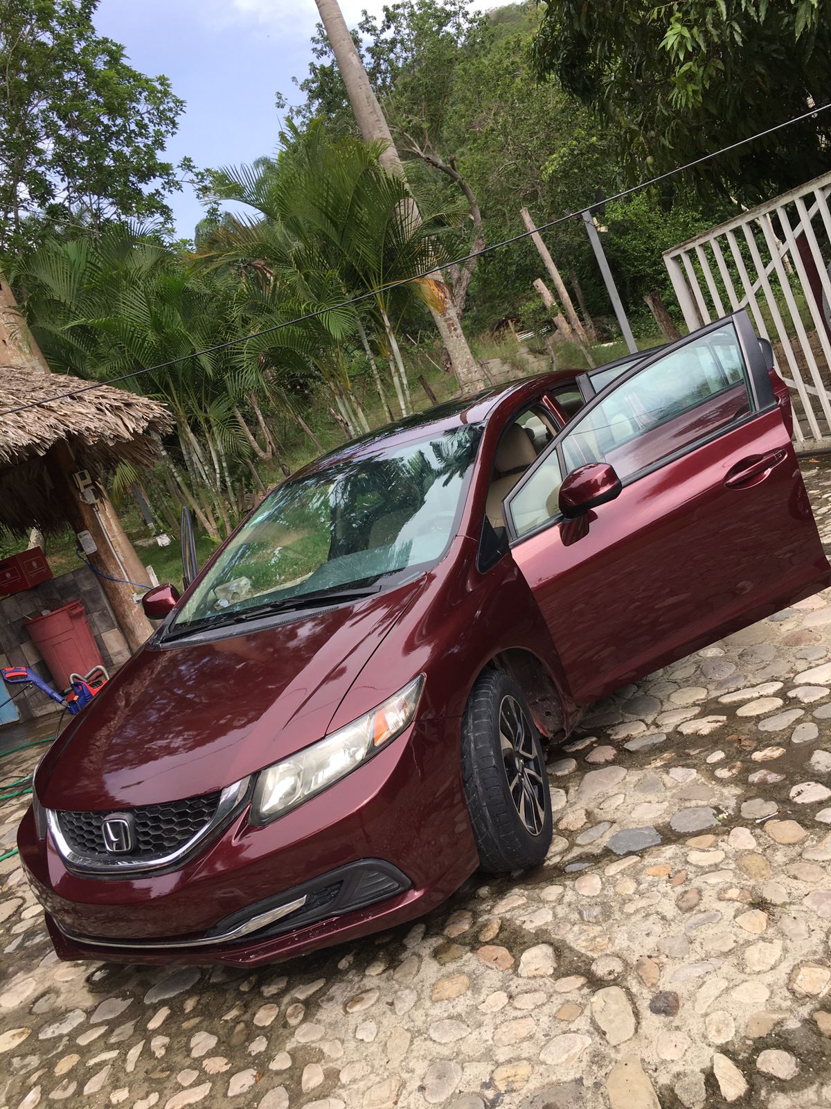 carros - honda civic se vende por motivo de viage 9