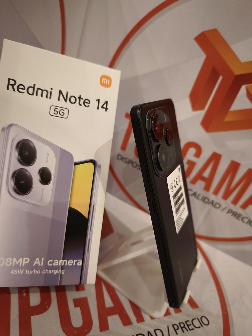 celulares y tabletas - REDMI NOTE 14 5G, 8GB RAM 256GB ROM  0