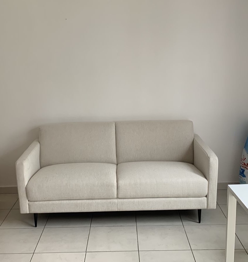muebles y colchones - Mueble blanco de 3 plazas como nuevo 0