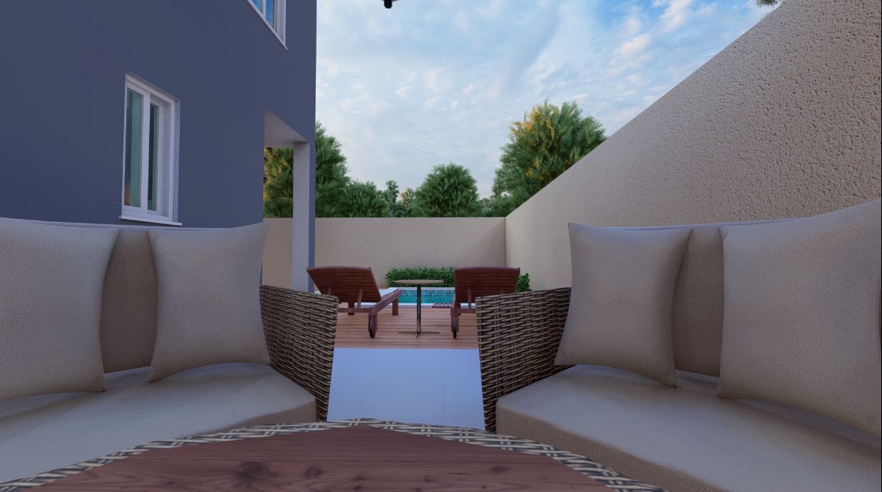 casas - Venta de casa de dos niveles en la autopista de san Isidro con opción a piscina  2