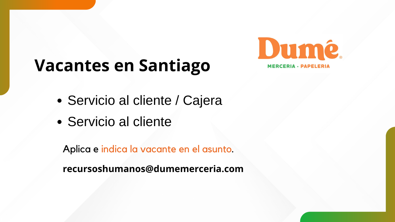 empleos disponibles - Servicio al Cliente - Caja