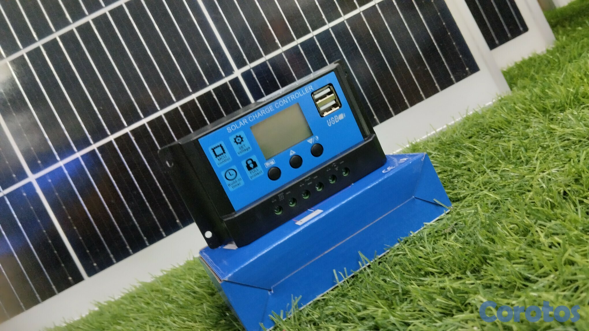 plantas e inversores - Ya llegaron los controladores de energía solar pwm de 10amp en oferta 3