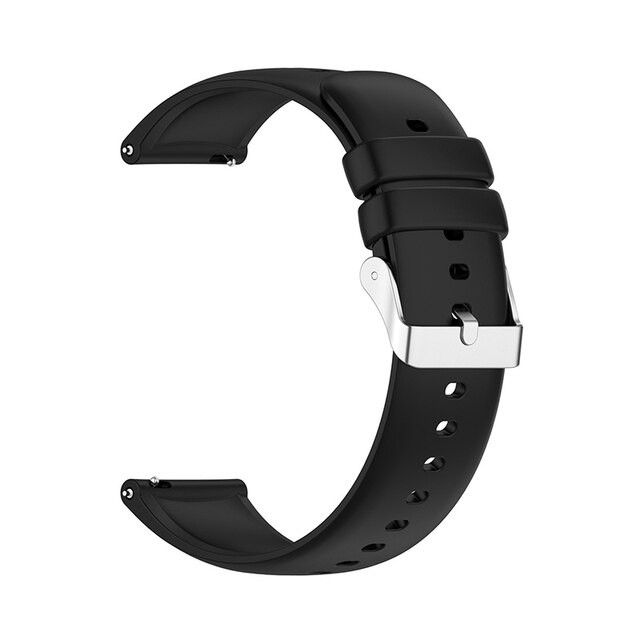 accesorios para electronica - Correa de silicona de 20mm 22mm para reloj inteligente 1