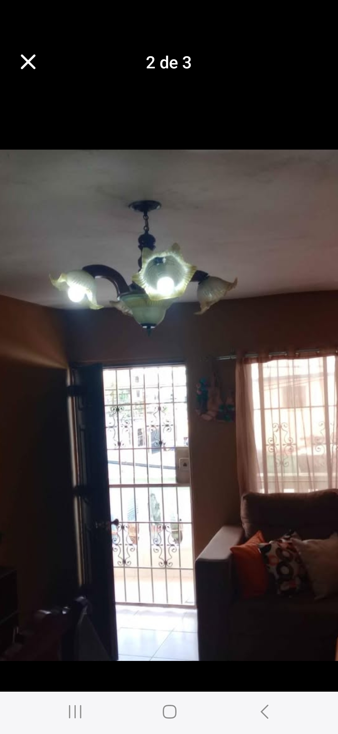 decoración y accesorios - lampara de caoba totalmente en óptima  condiciones.  1