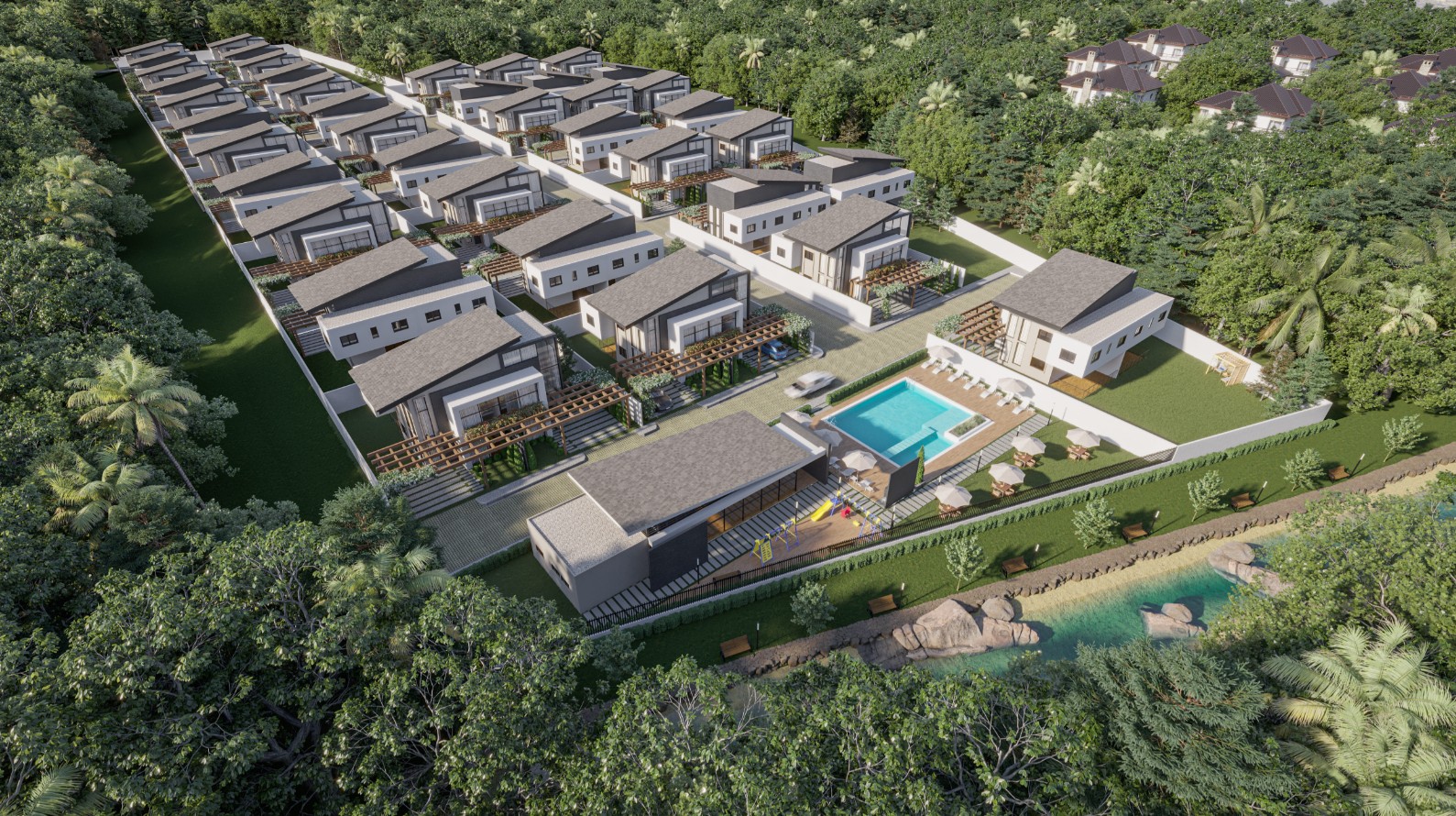 casas vacacionales y villas - Villas de venta en Jarabacoa 1