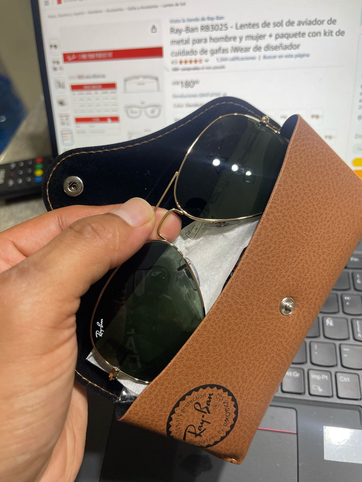 joyas, relojes y accesorios - Ray-Ban RB3025 - Lentes de sol de aviador 4