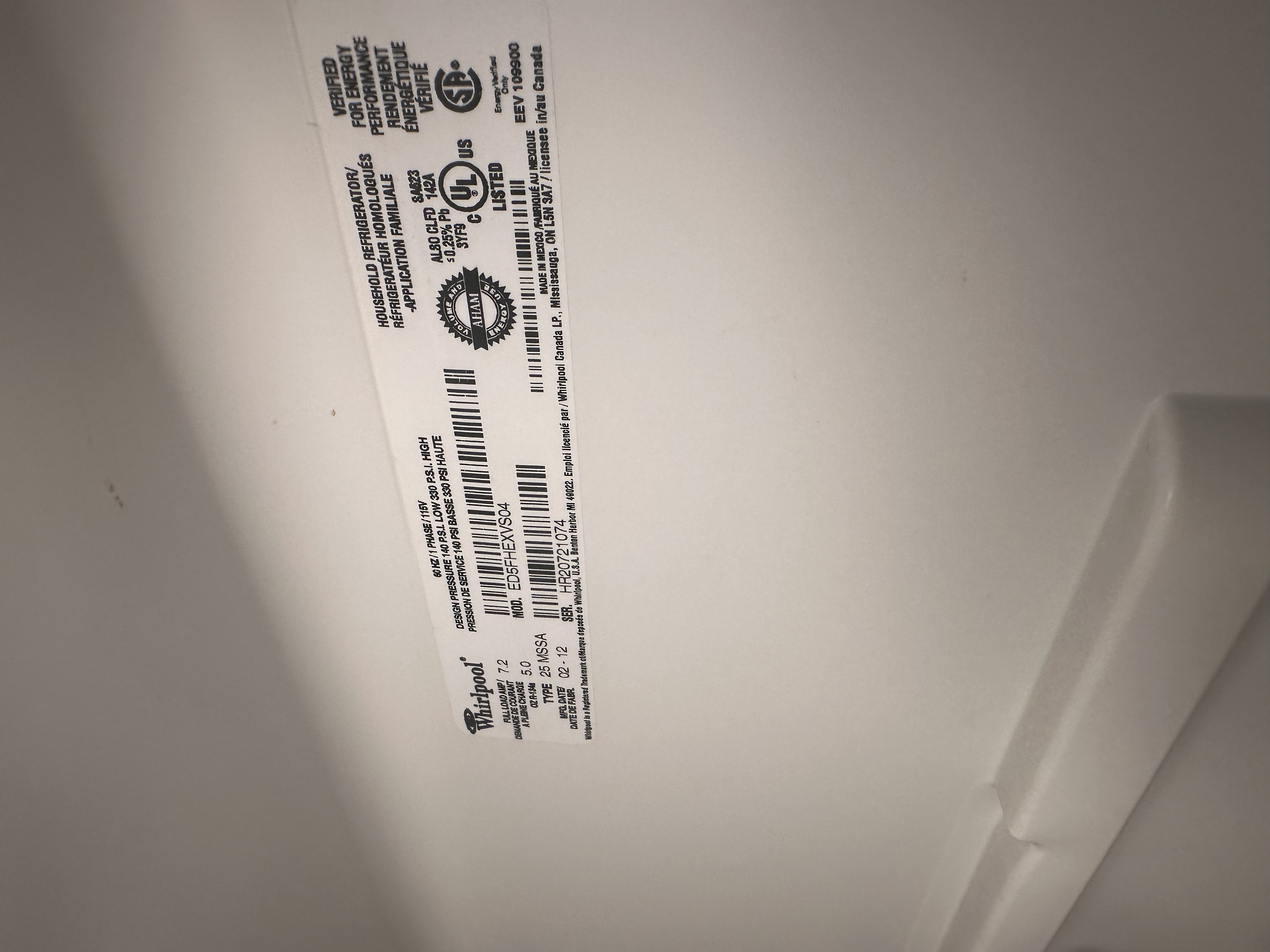 electrodomesticos - Nevera Whirlpool  ED5FHEXVS 2