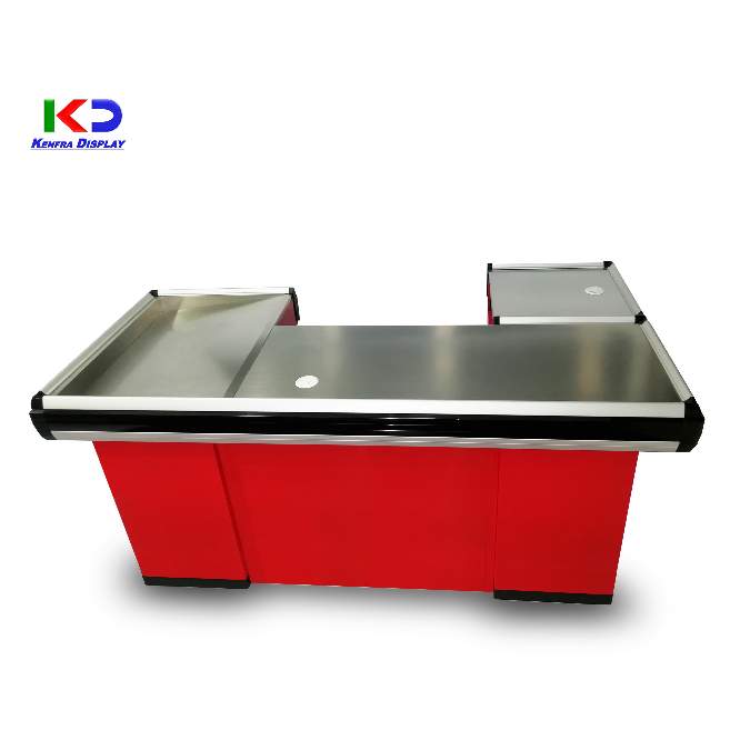 equipos profesionales - Muebles de caja ( Checkout Tipo C) para supermercados,Minimarket y comercios