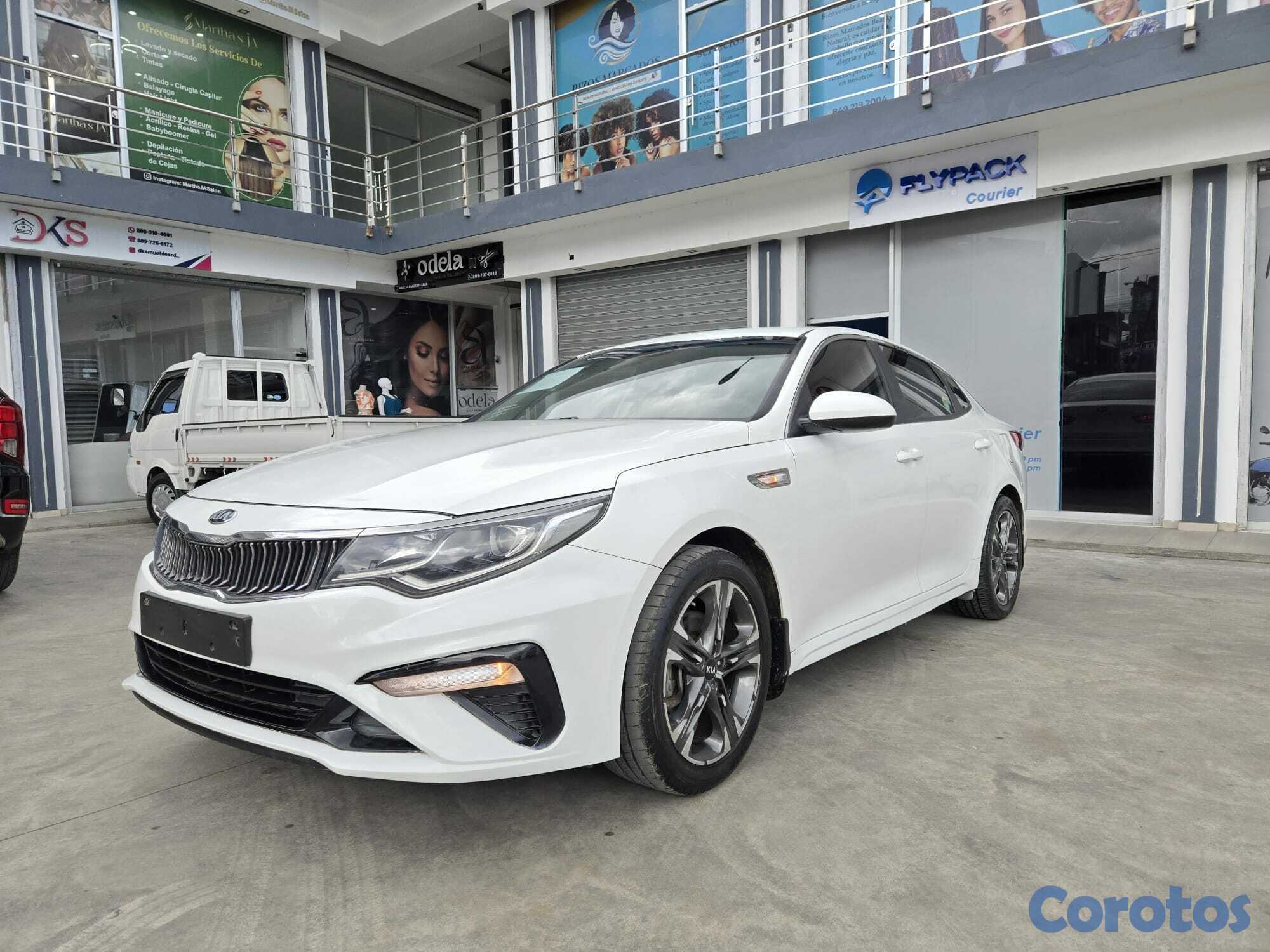 carros - KIA K5 2020 BLANCO  1