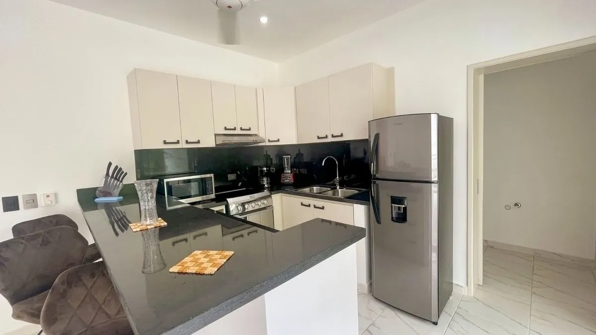 apartamentos - Las Terrenas - El Jamito- Apt de 2 hab amueblado 4