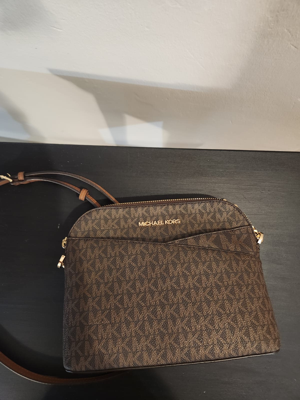 carteras y maletas - Cartera Original Michael Kors - Crossbody (Marrón) 3