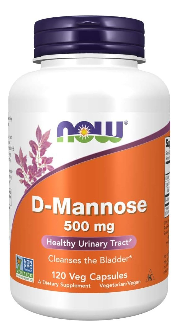 Salud y Equipamiento Médico - Now Supplements, D-manosa 500 Mg, Non-gmo Project Verified, 0