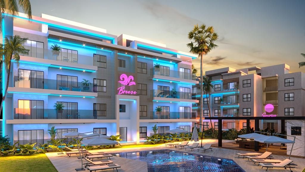 apartamentos - apartamento vista cana, punta cana 7