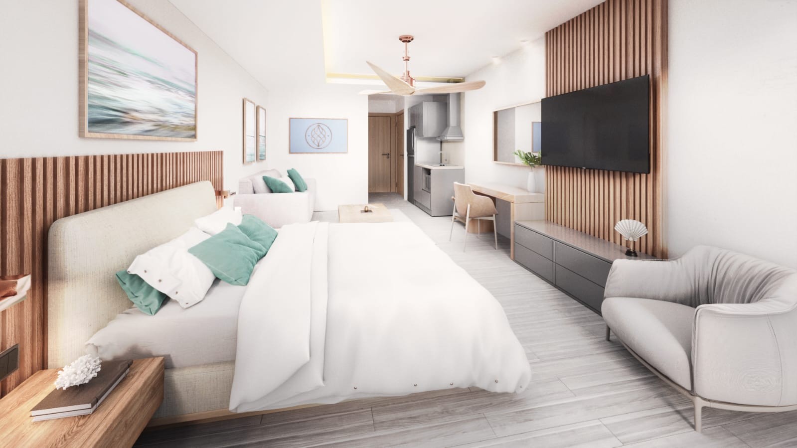 casas vacacionales y villas - Complejo Turistico de Apartamentos Hoteleros en Punta Cana  5
