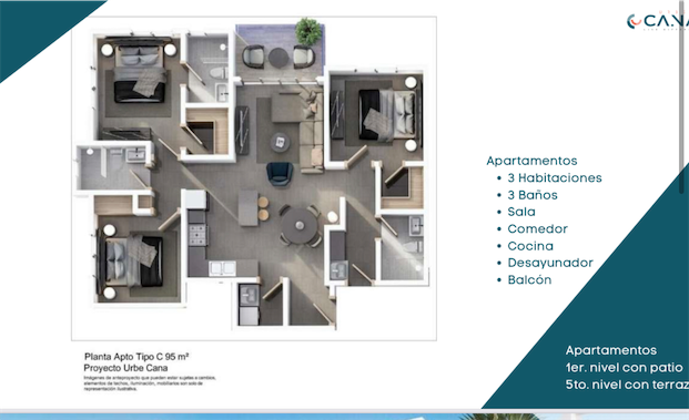 apartamentos - Ventas de apartamentos en punta cana 28meses para entrega 1