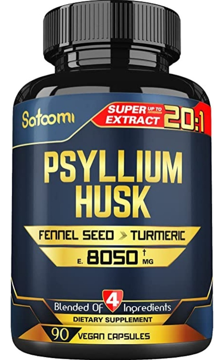Salud y Equipamiento Médico - Satoomi Psyllium 90 Cápsulas 0