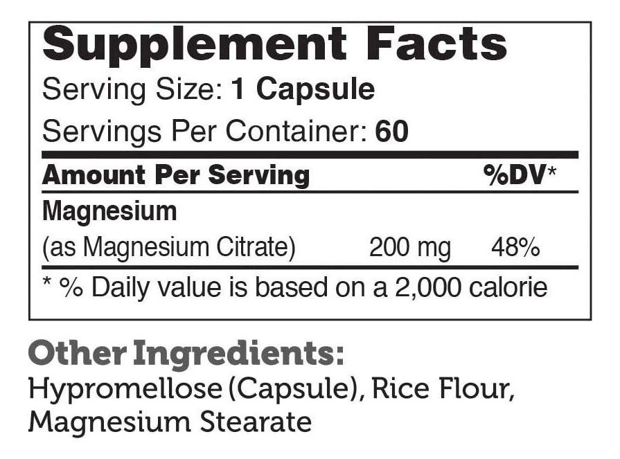 Salud y Equipamiento Médico - Citrato De Magnesio 200mg Zahle - - Unidad A $1208 1