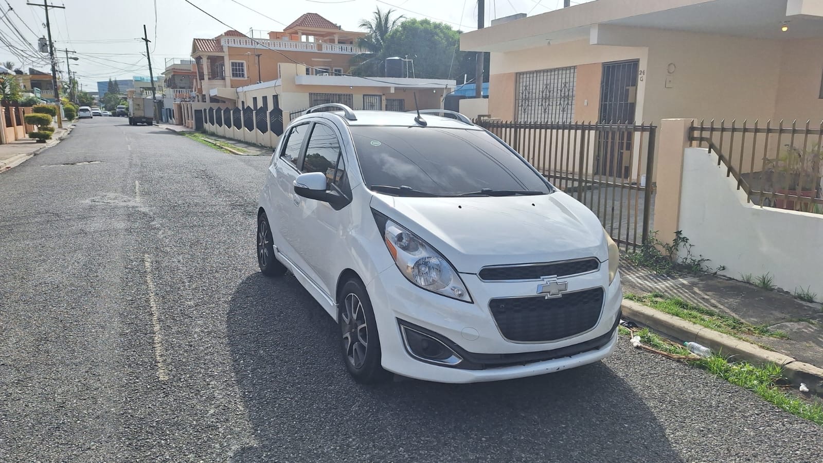 carros - Vendo Chevrolet spark 2014 LT nuevo sin detalles  2