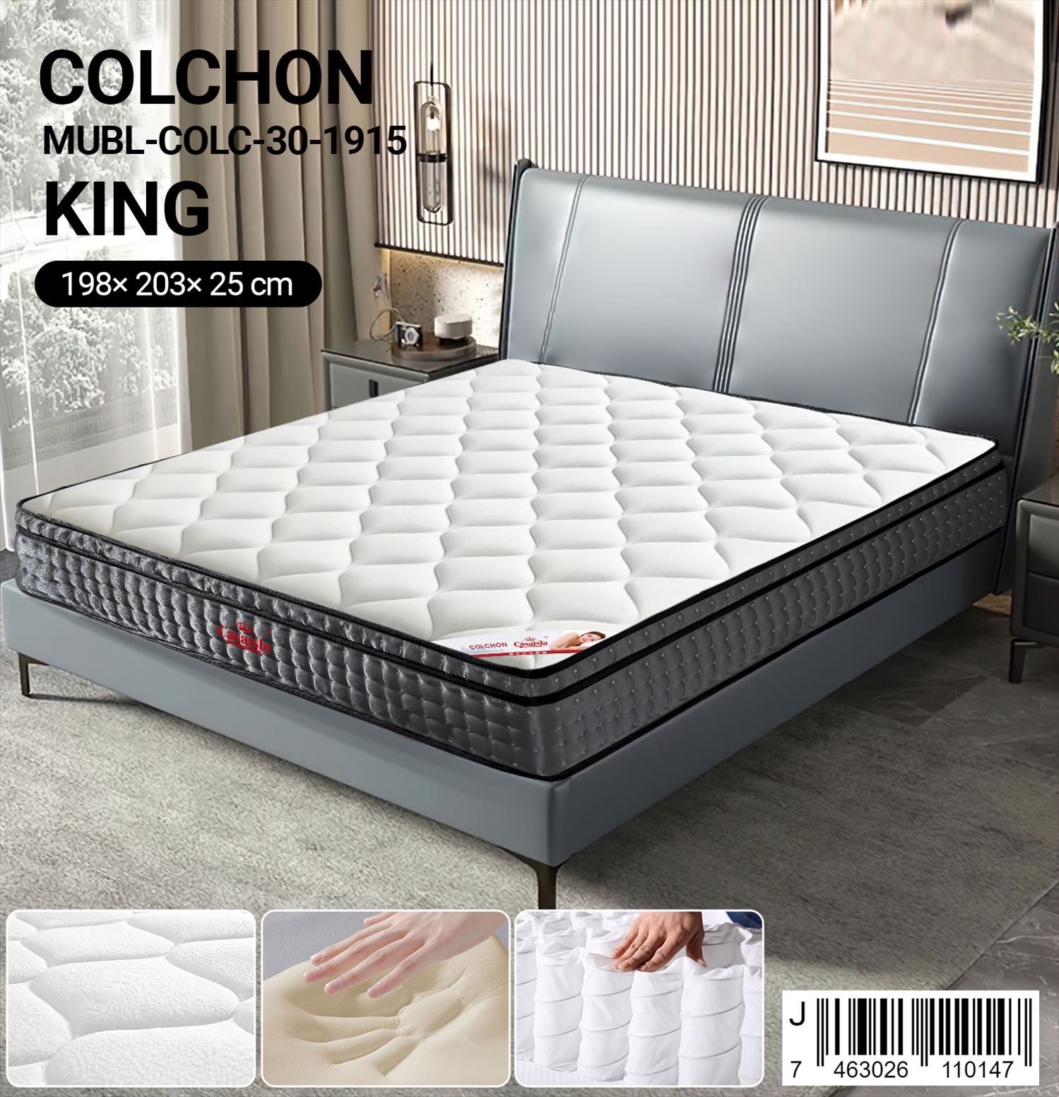 muebles y colchones - colchones a buen precio , somos tienda física  3