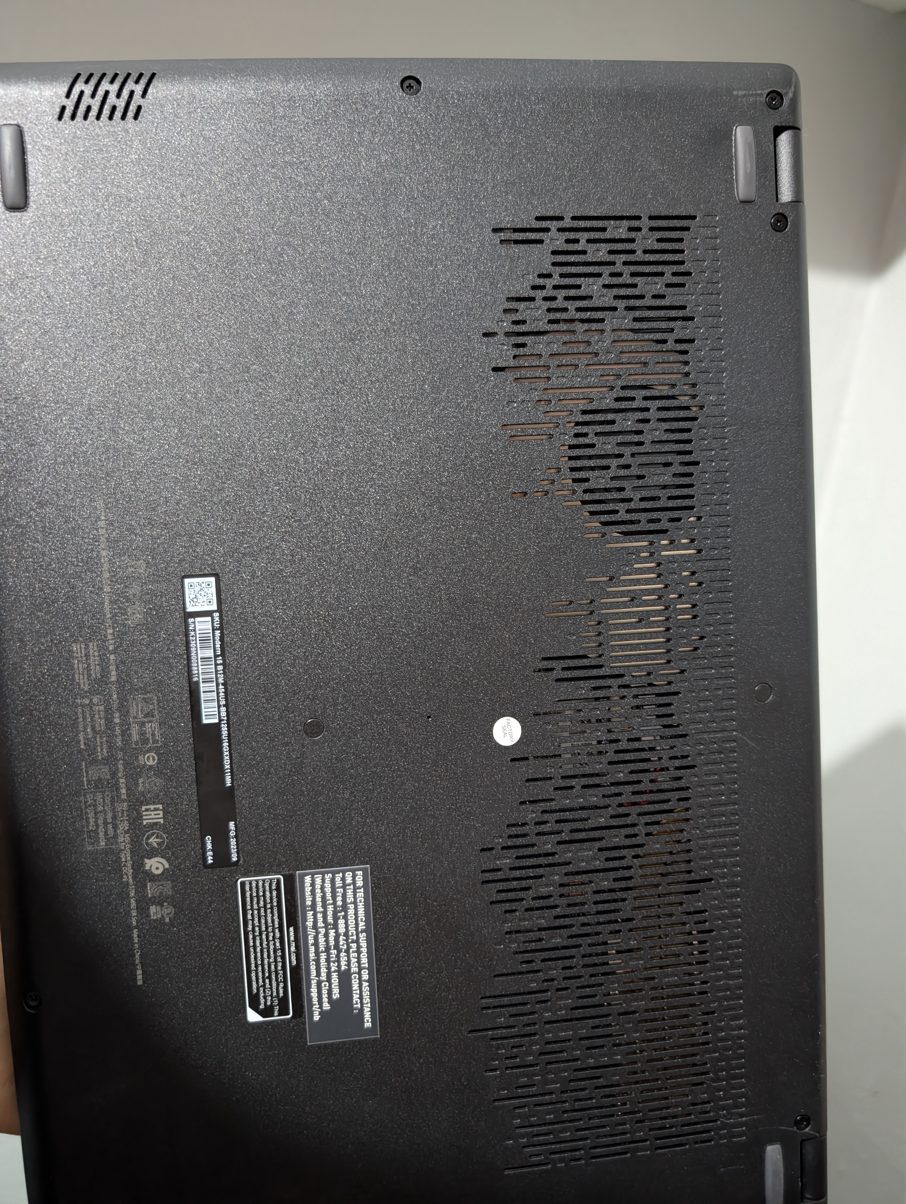 computadoras y laptops - MSI THIN laptop 3