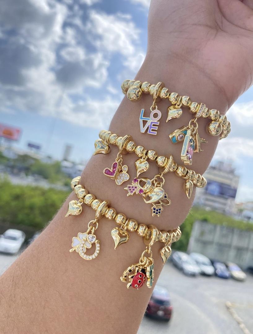 joyas, relojes y accesorios - accesorios bañados en oro especial  6