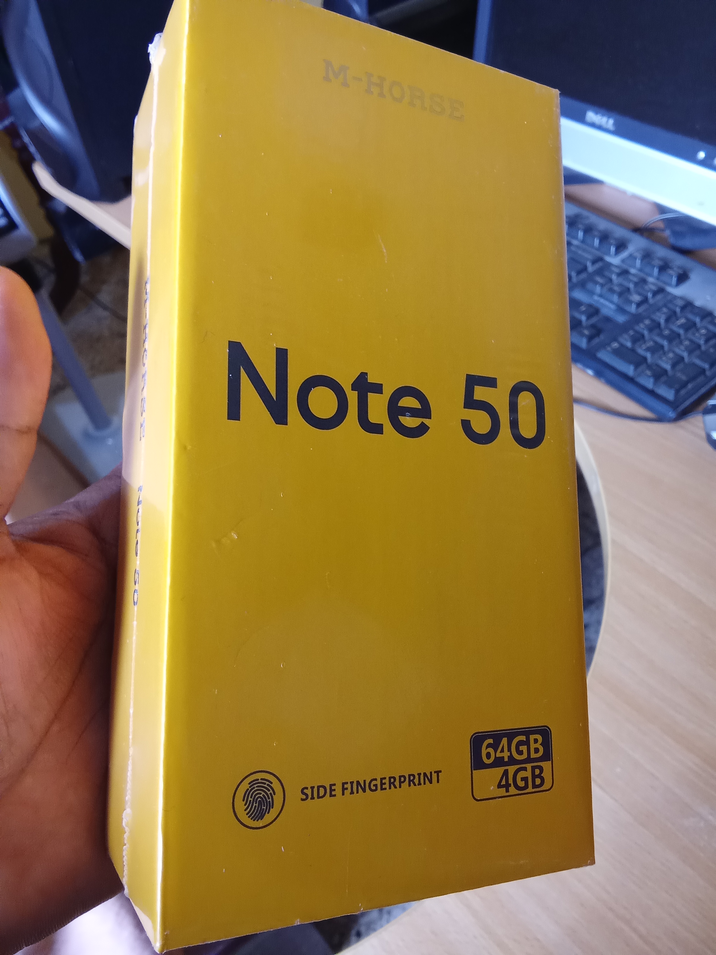 celulares y tabletas - M-Horse Note 50 64gb, 4gb de Ram azul nuevo con su caja 