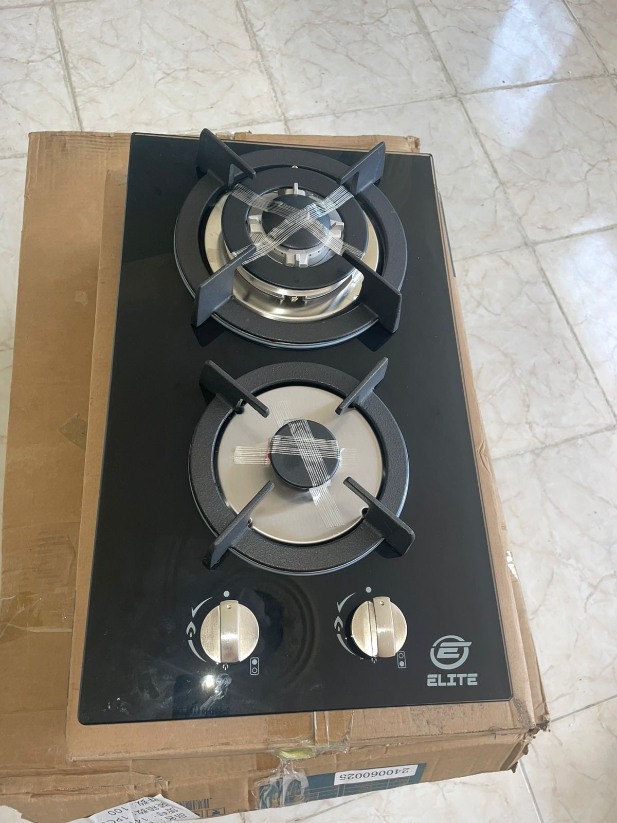 electrodomesticos - Estufa de tope empotrable 2 hornillas 