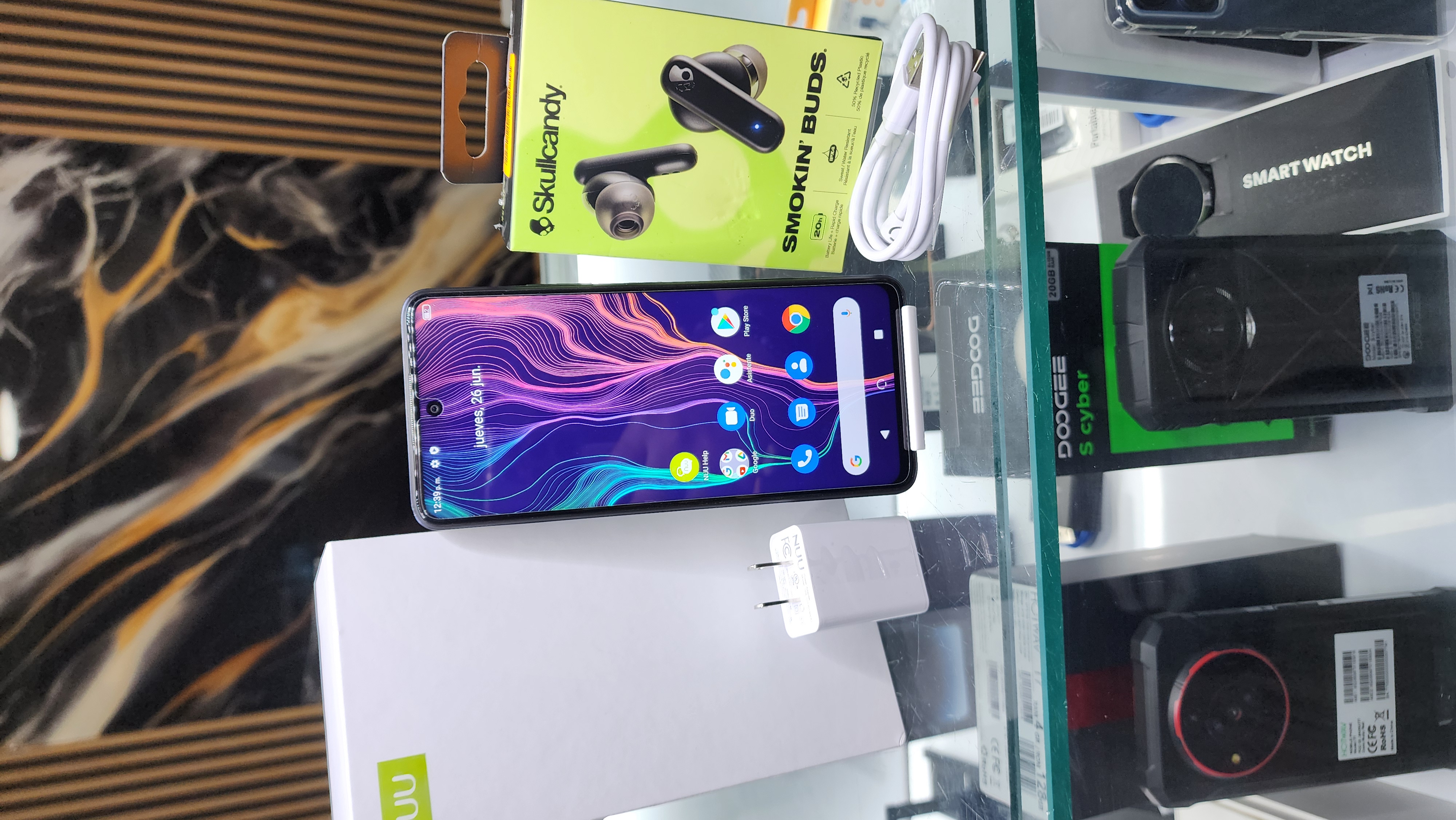 celulares y tabletas - 📱NUU Smartphone de 128GB + 4GB | Diseño Elegante |COMPLETO + Audífonos REGALO📱 1