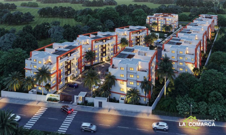 apartamentos - Nuevo Residencial Urbano en Carretera Las Palomas, Licey Santiago. 1