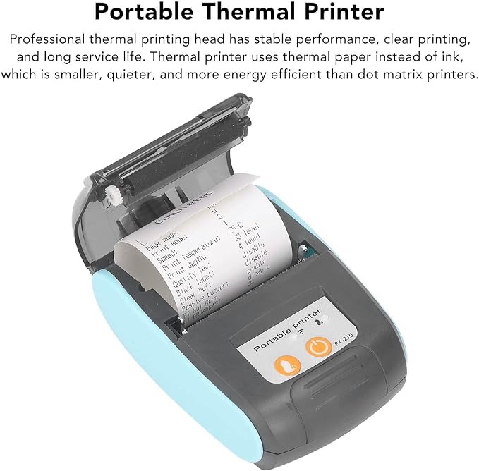 impresoras y scanners - IMPRESORA + COVER BLUETOOTH JACLINK 58MM JACL-P210 2