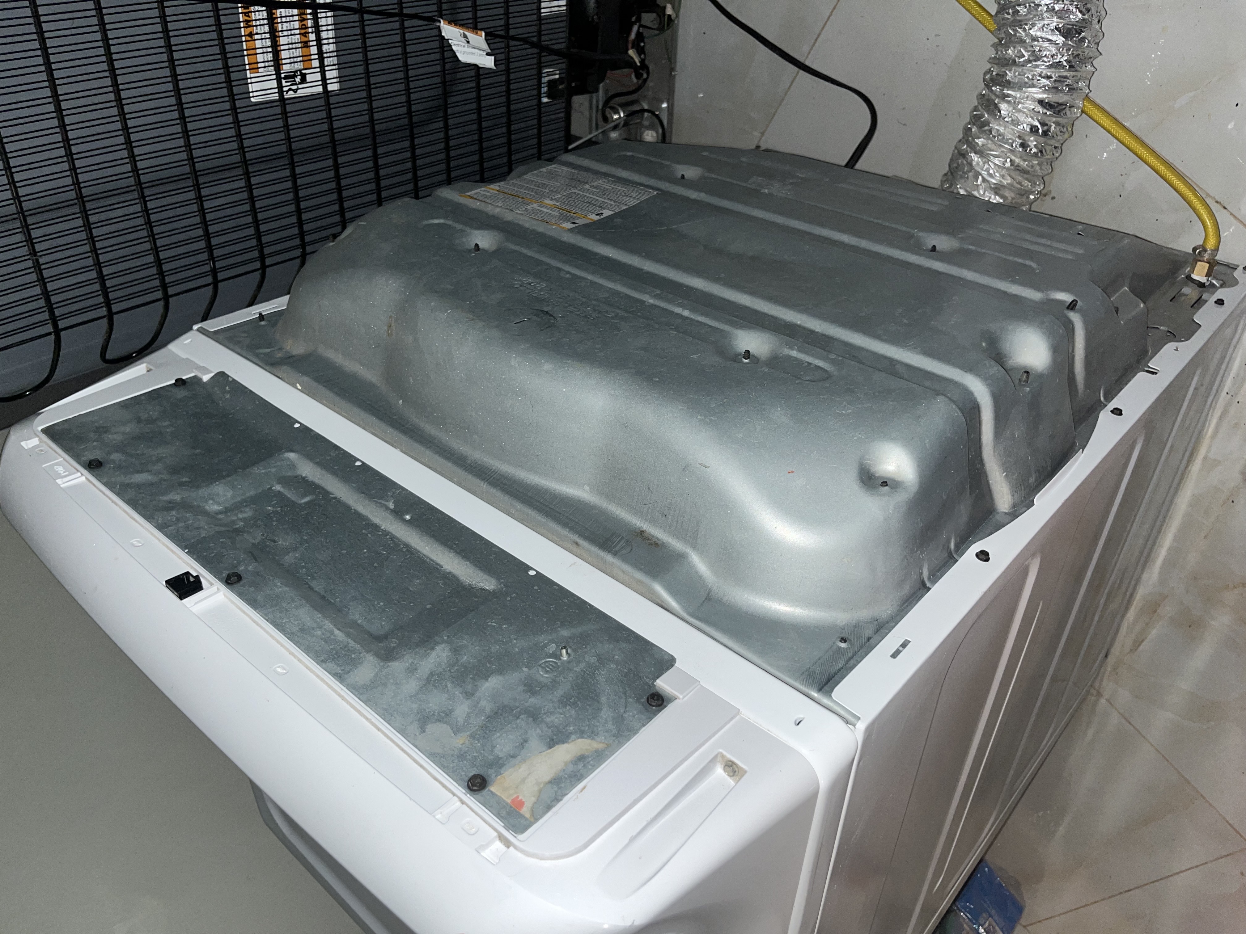 electrodomesticos - se vende secadora por motivo de viaje lista para usar casi nueva con poco uso  7