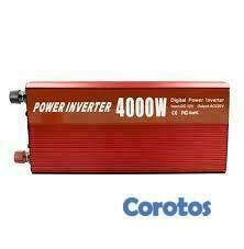 plantas e inversores - POWER INVERTER 4000W - CONVERTIDOR DE 12V A 110V  1