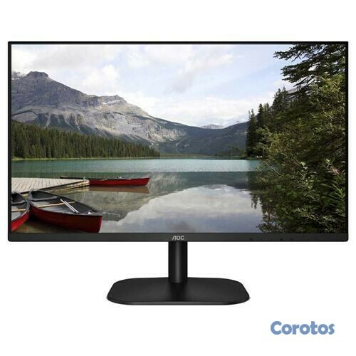 computadoras y laptops - MONITOR AOC 27 PULG. IPS , BORDERLESS (SIN BOLDES)1920X1080 75HZ, 16:9, VGA, HDM 1