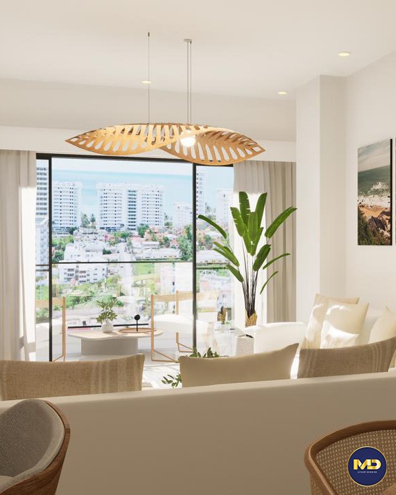 apartamentos - APARTAMENTO EN PLANOS| 1HB/2BÑ| PICUZZI| GYM| AREA DE NIÑOS| TERRAZA| JUAN DOLIO 3