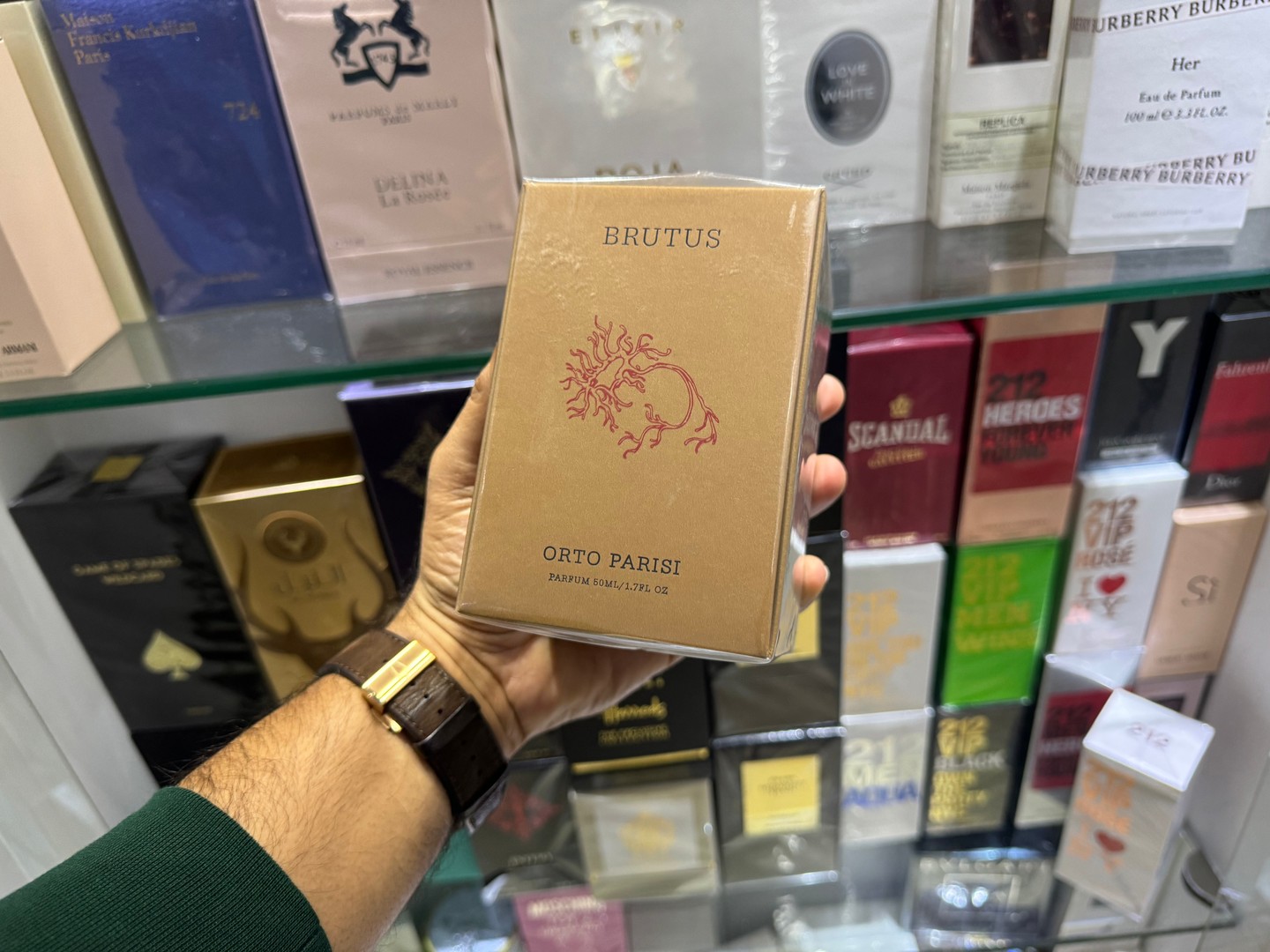 joyas, relojes y accesorios - Perfume BRUTUS Orto Parisi PARFUM 50ML - Nuevos, Originales $ 14,500 NEG 0