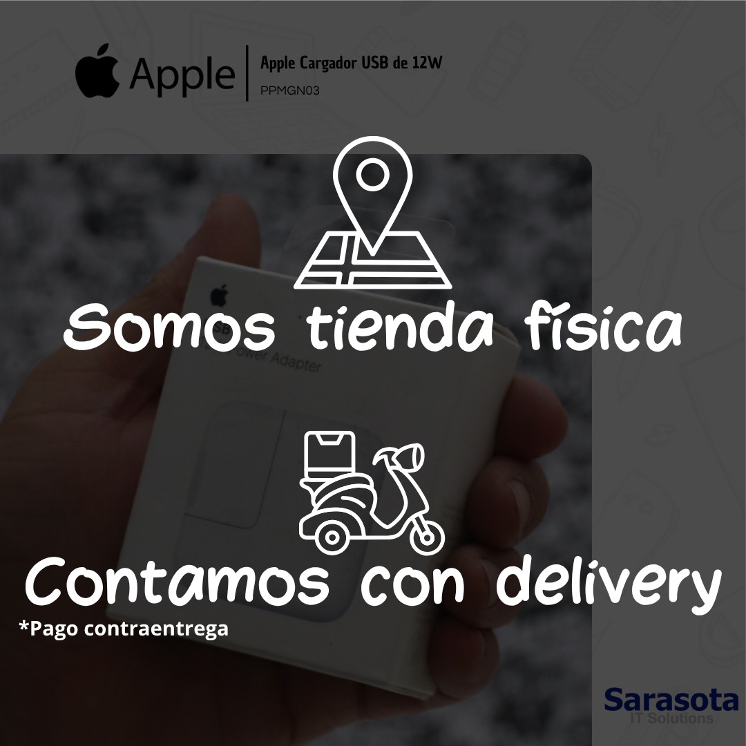 accesorios para electronica -  Adaptador fuente de corriente USB de 12W de Apple 2
