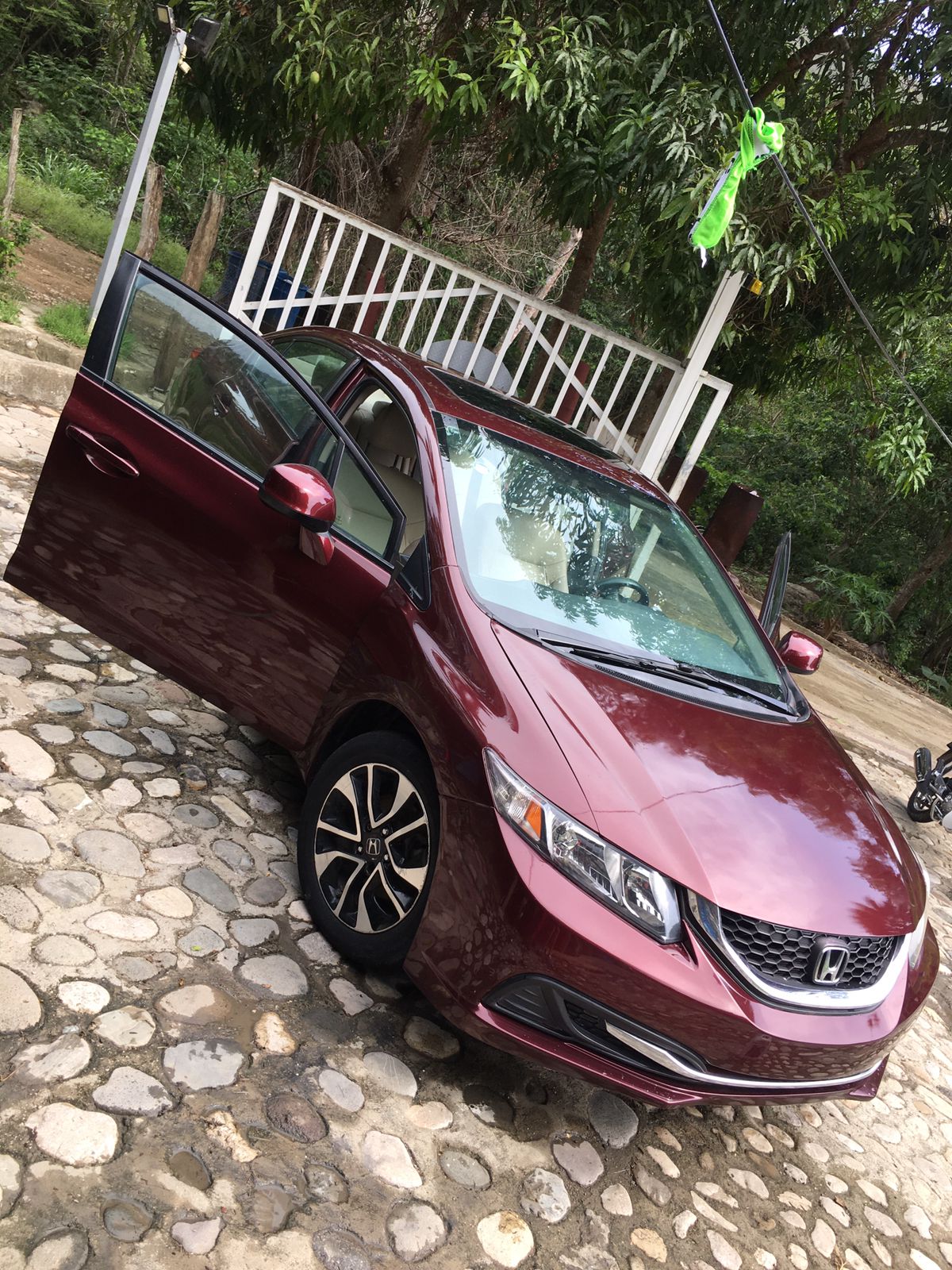 carros - honda civic se vende por motivo de viage 7
