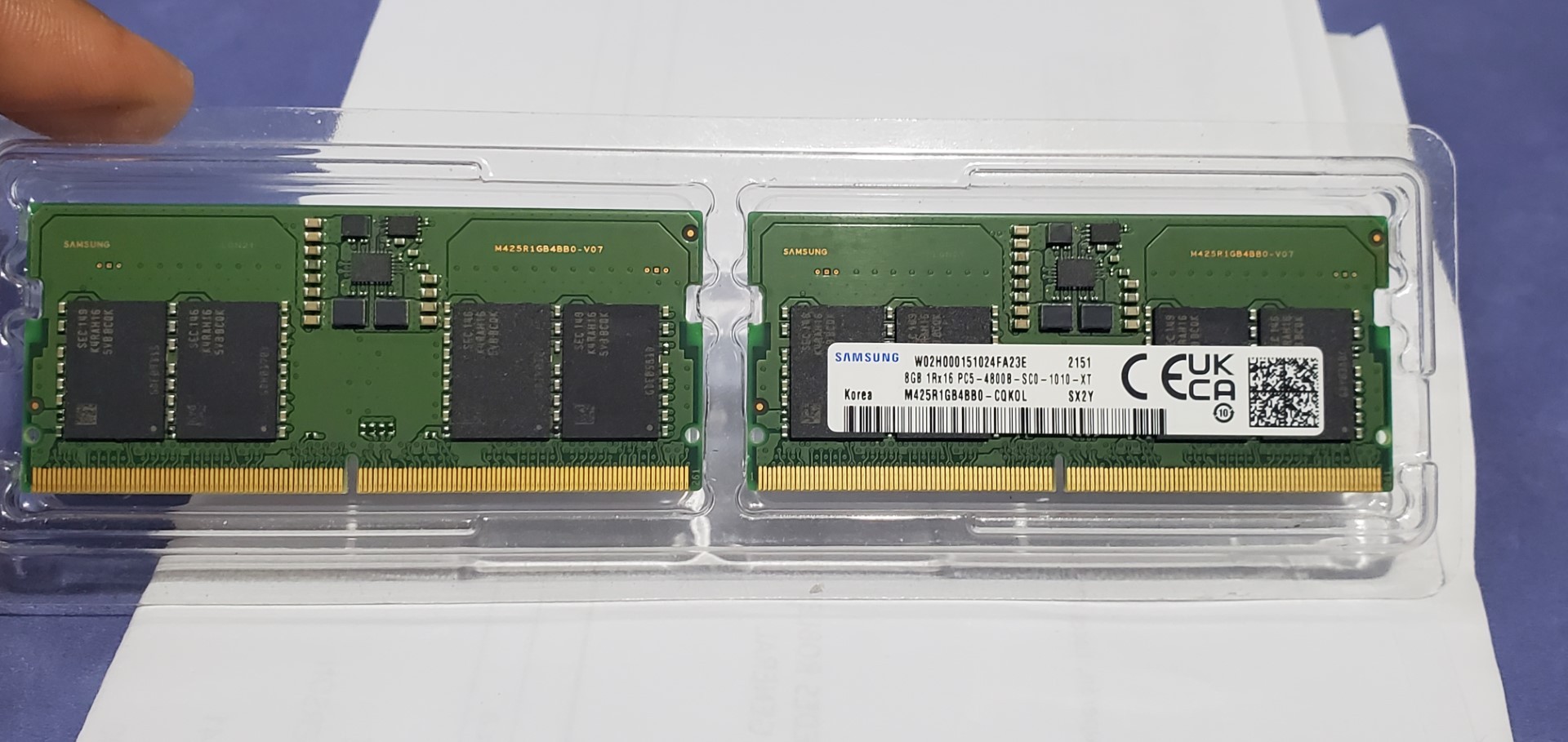 computadoras y laptops - Memorias DDR5 SODIMM 16GB  1