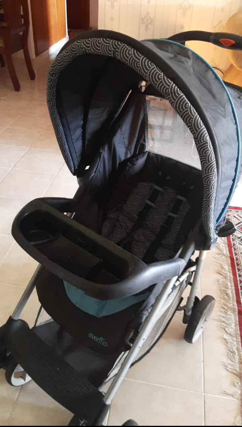 coches y sillas - coche para Bebe evenflo como nuevo 1