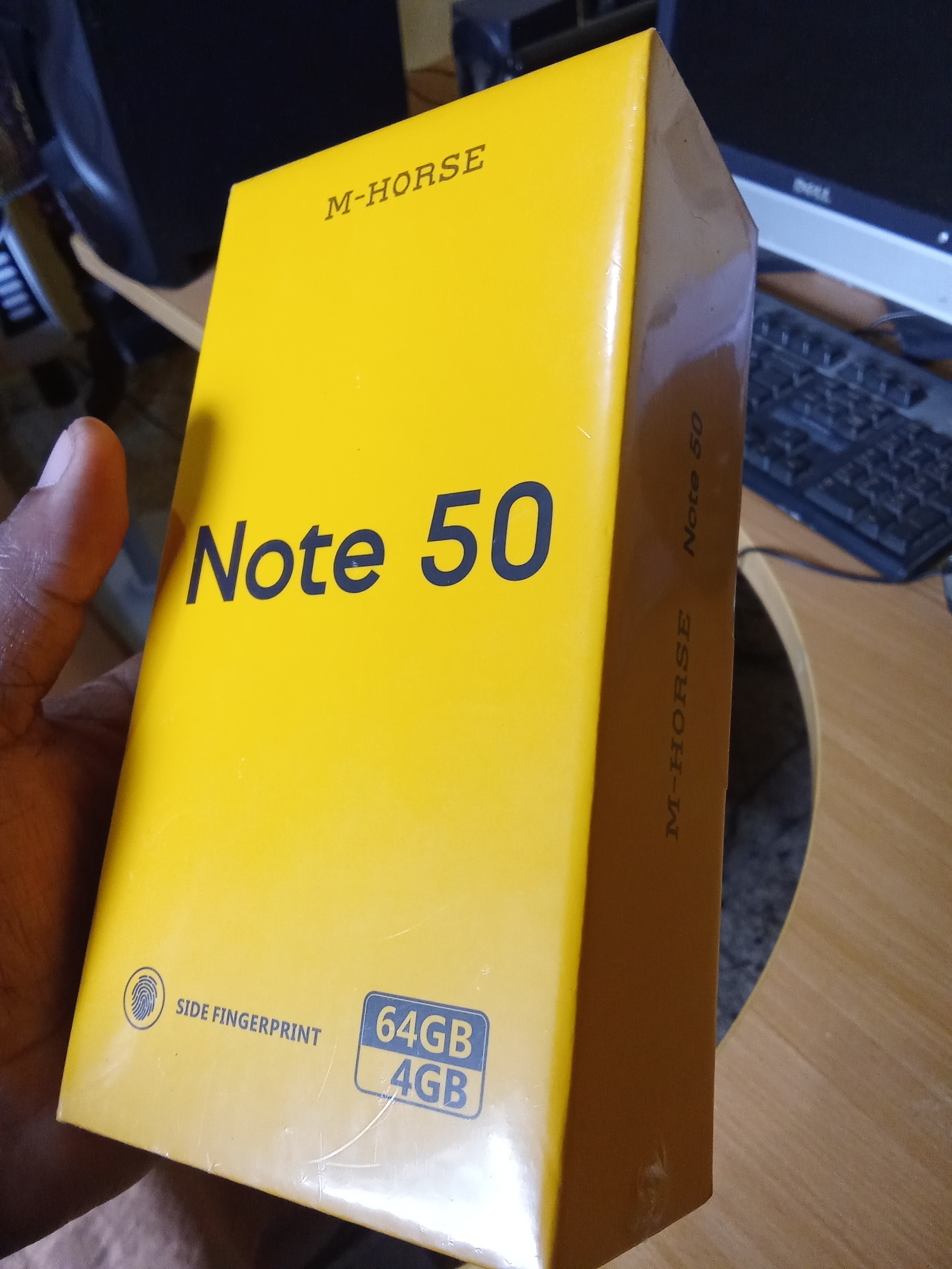 celulares y tabletas - M-Horse Note 50 64gb, 4gb de Ram azul nuevo con su caja  1